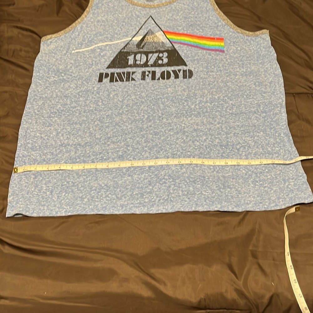 Pink Floyd 1973 Prism Men’s tank top. Sleeveless. Blue. Size XXL - Picture 5 of 7